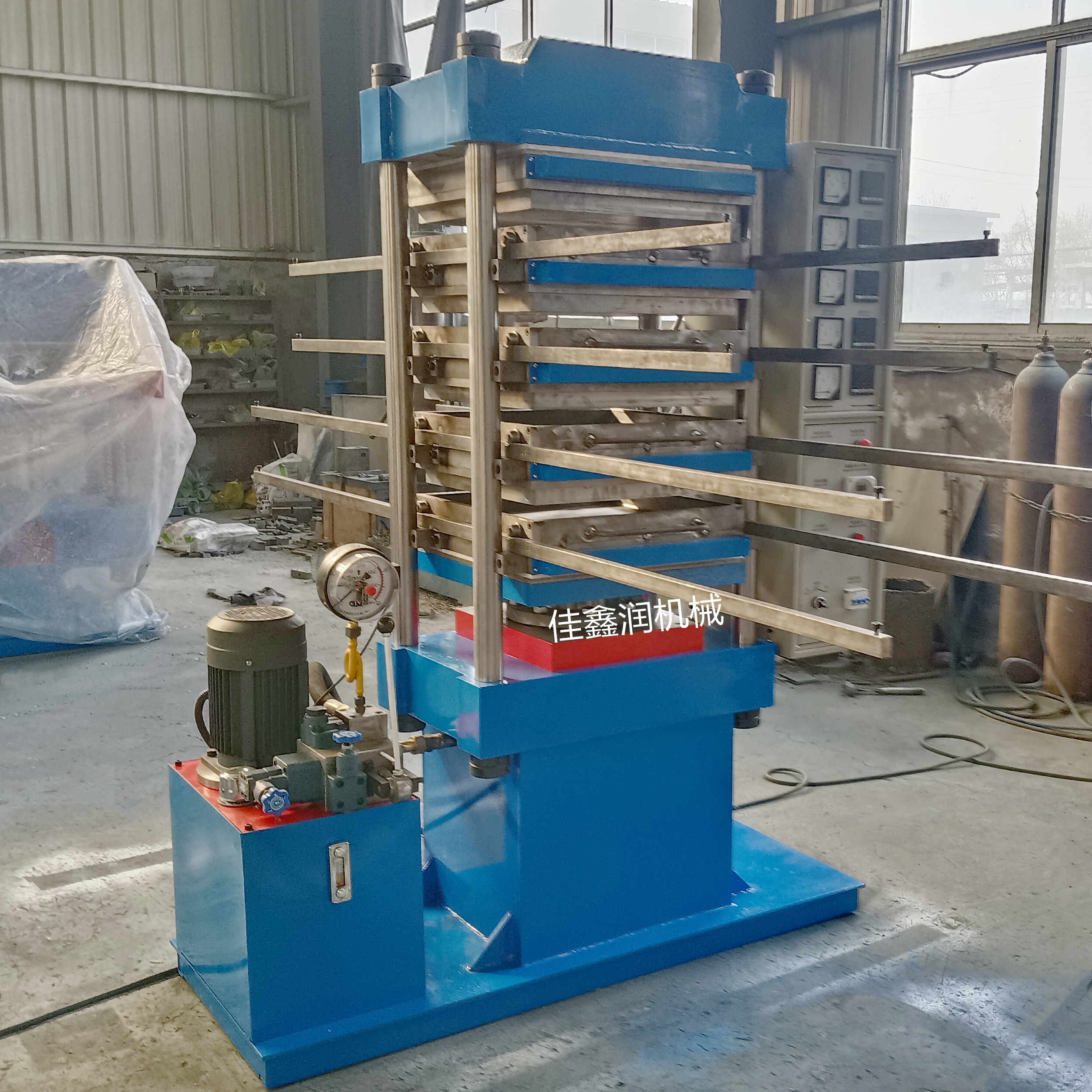 Rubber Tile Vulcanizing Machine